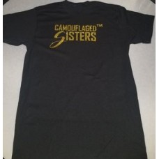 Camouflaged Sisters Glitter Tee